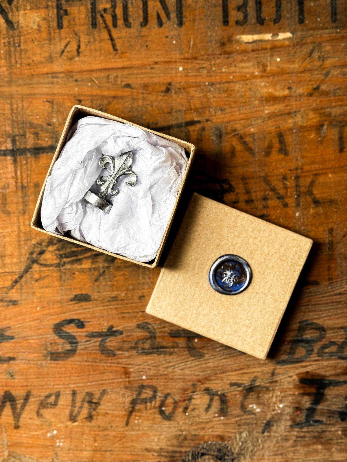 Bee Wand Wax Seal Stamp | 3/4" Metal Seal
