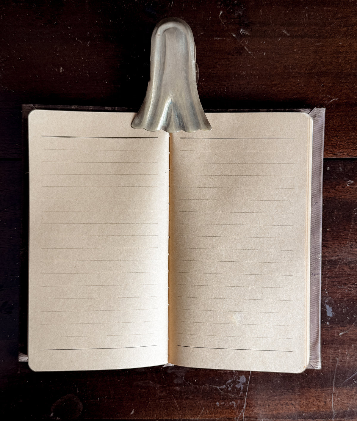 Antique Gold Metal Note Clips | Set of Two