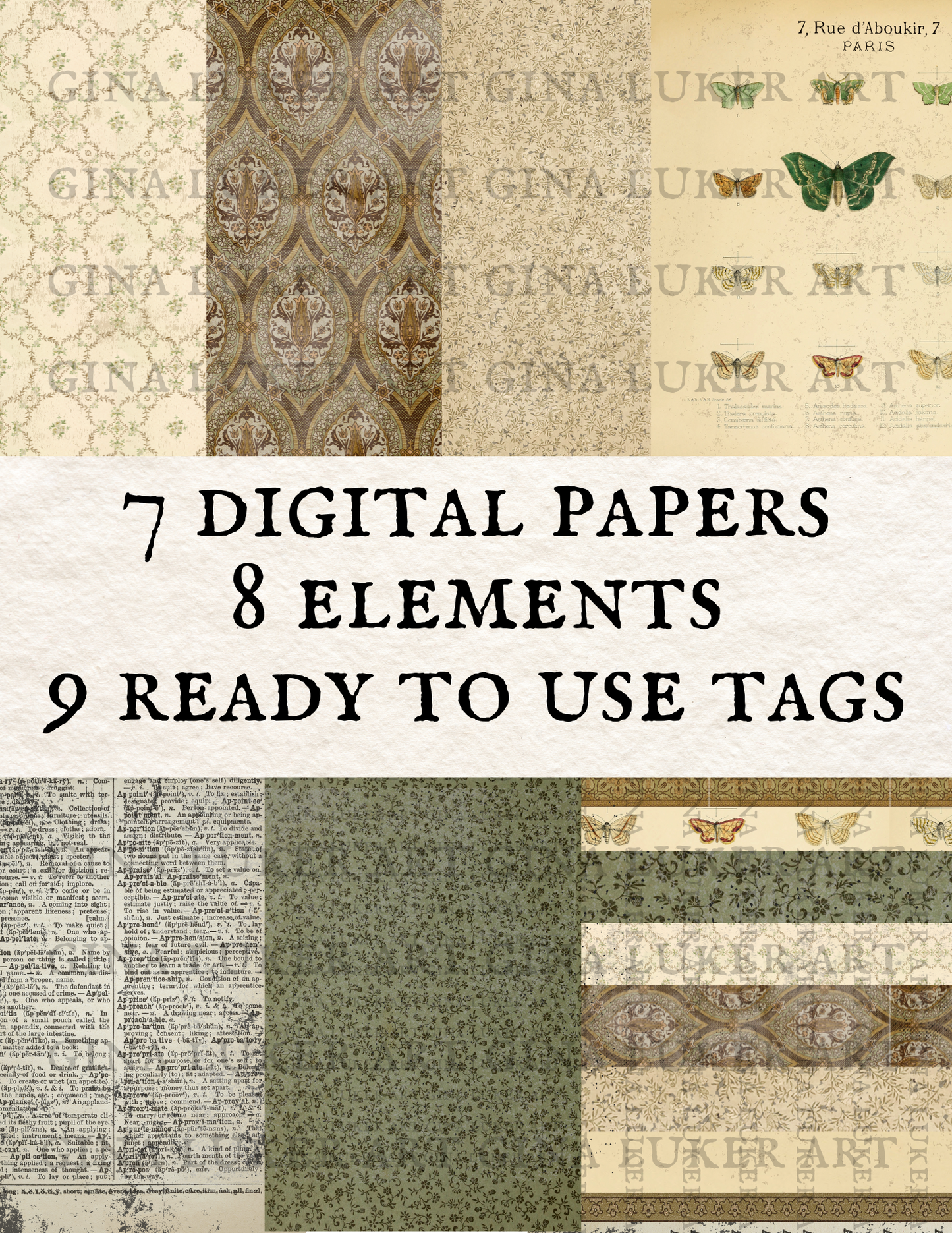 Practically Magic Junk Journal Printable Pack