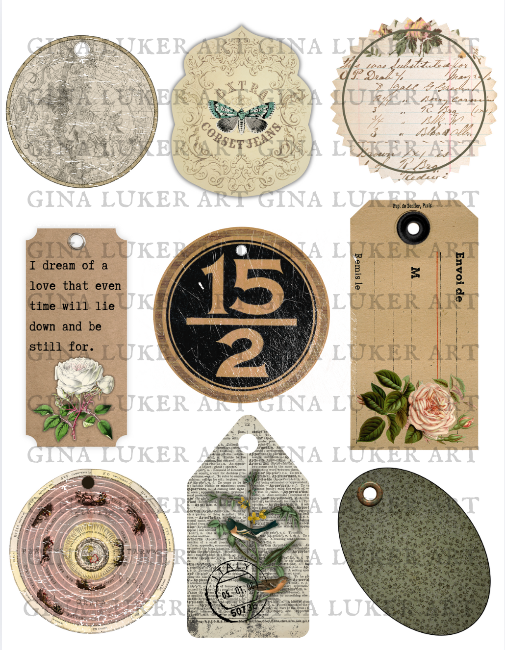 Practically Magic Junk Journal Printable Pack