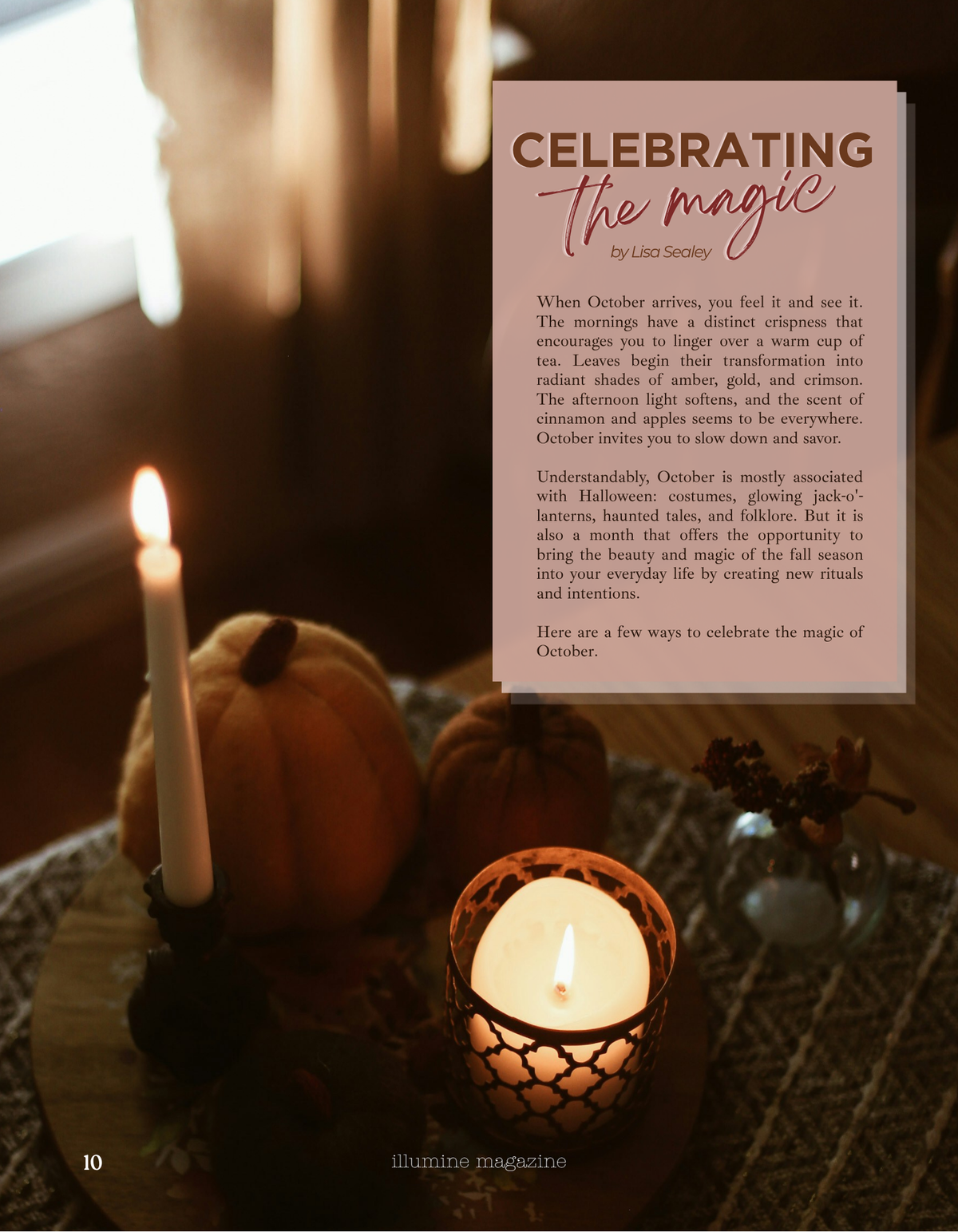 Illumine Magazine | October 2026 - Issue No. 22 | Digital Issue