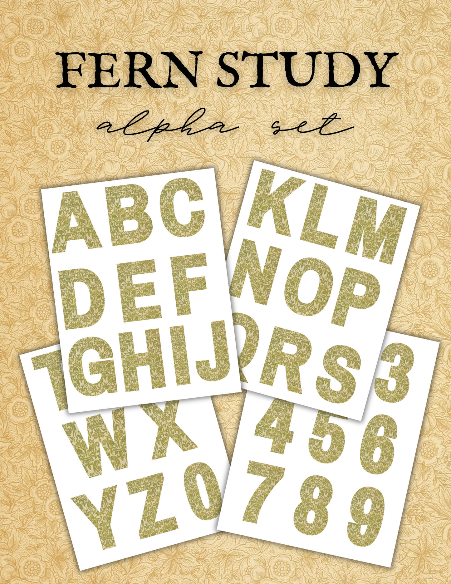 Fern Study Alpha Set
