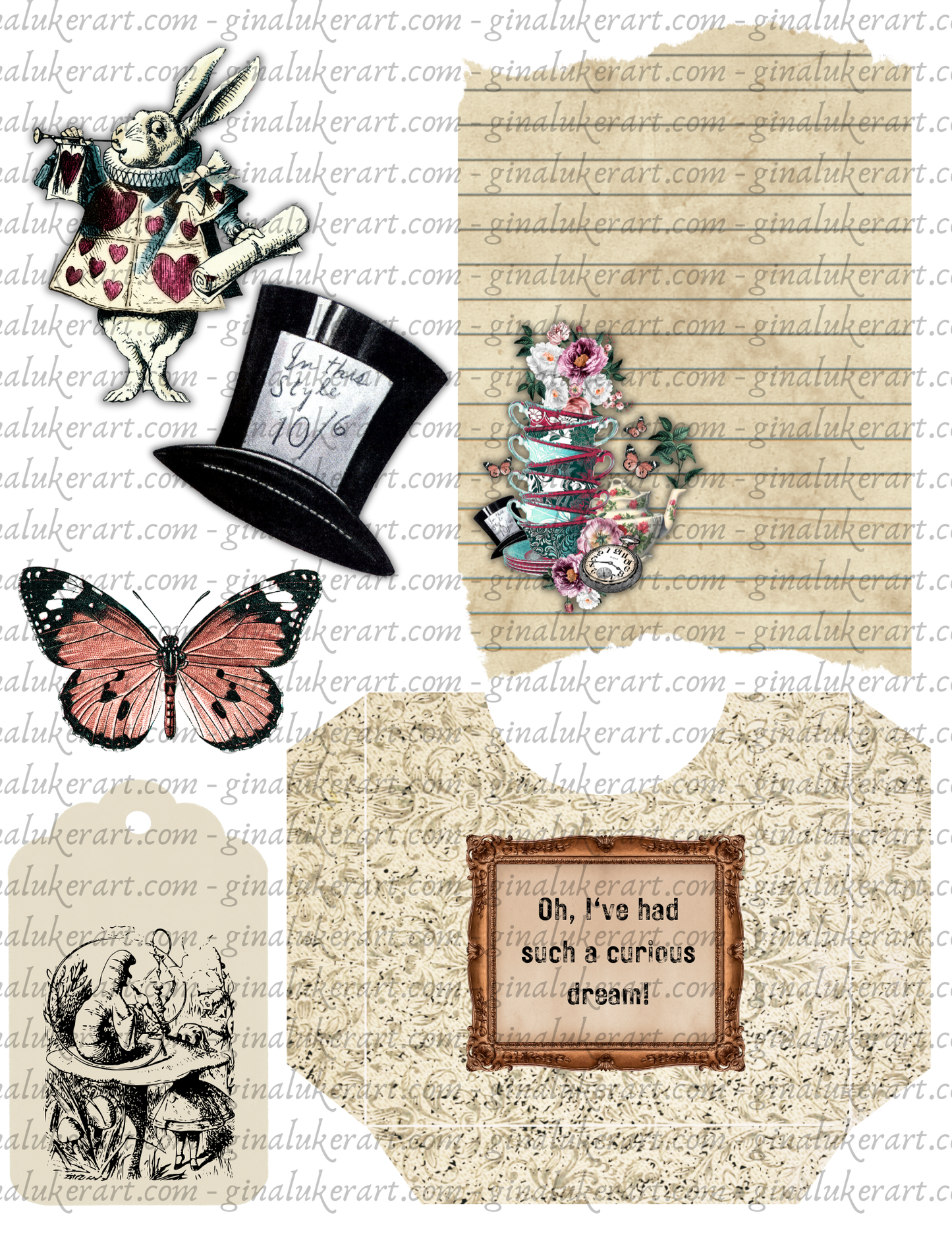 Curiouser & Curiouser: Inspired by Wonderland Bundle Set