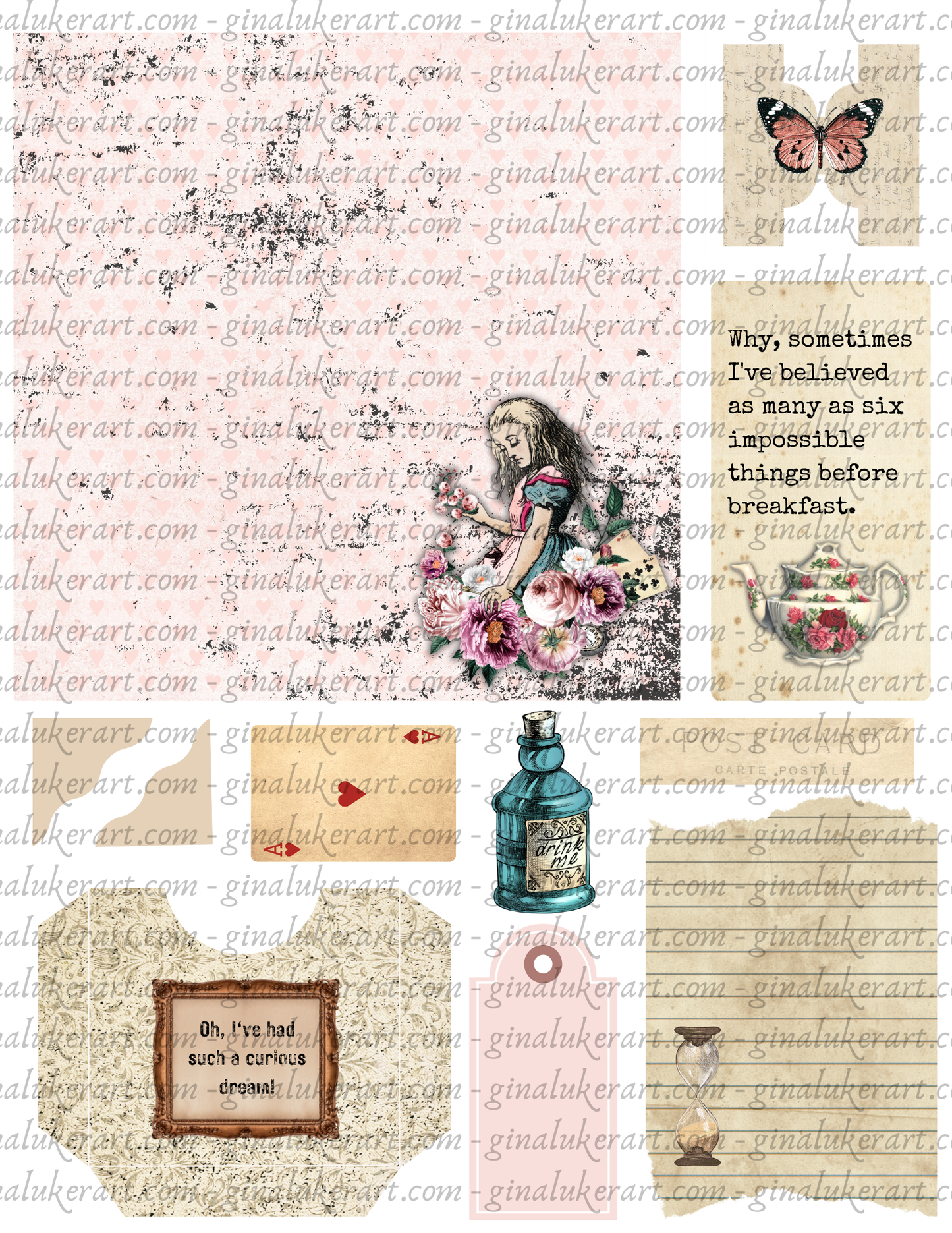 Curiouser & Curiouser: Inspired by Wonderland Bundle Set