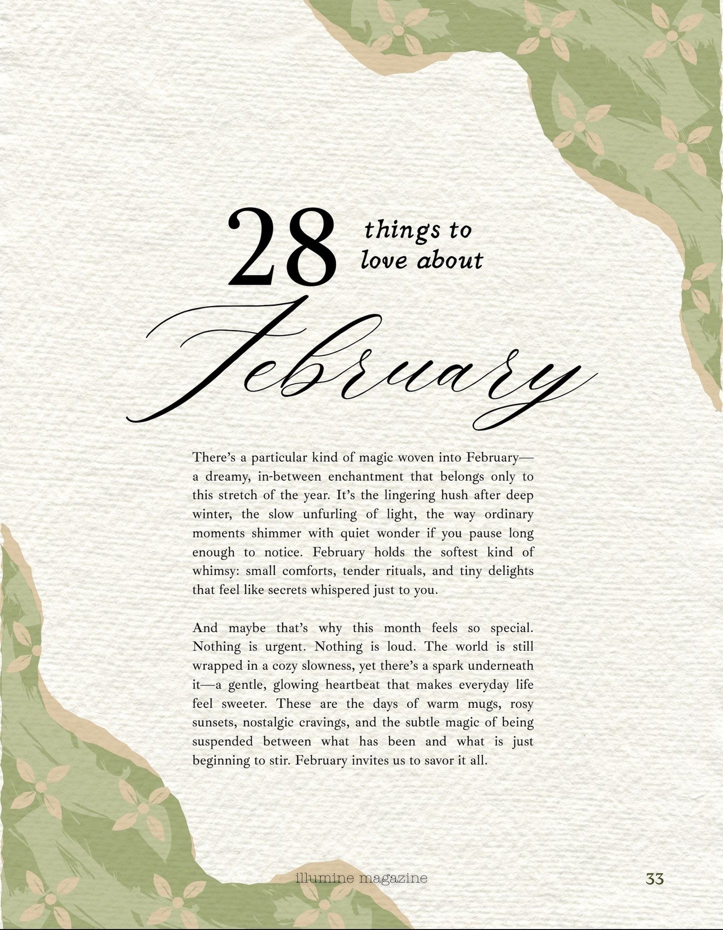 Illumine Magazine | February 2026 - Issue No. 14 | Digital Issue