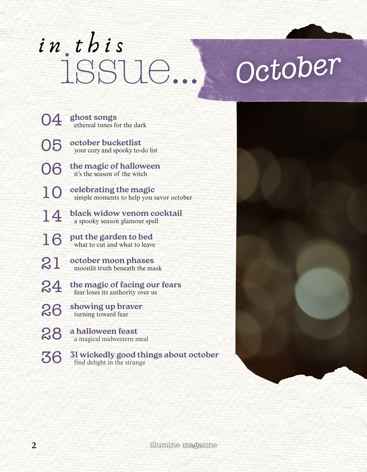 Illumine Magazine | October 2026 - Issue No. 22 | Digital Issue