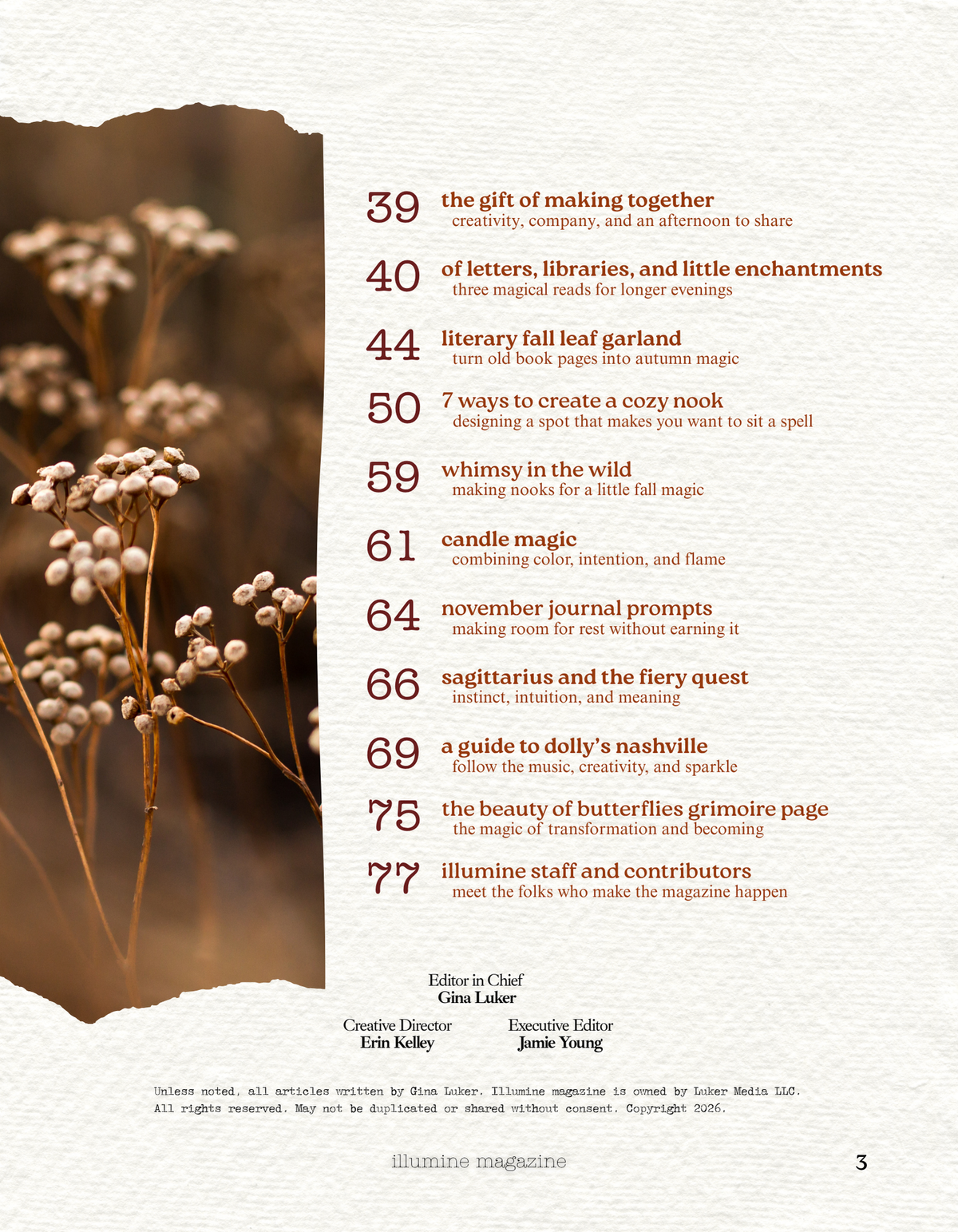 Illumine Magazine | November 2026 - Issue No. 23 | Print Issue