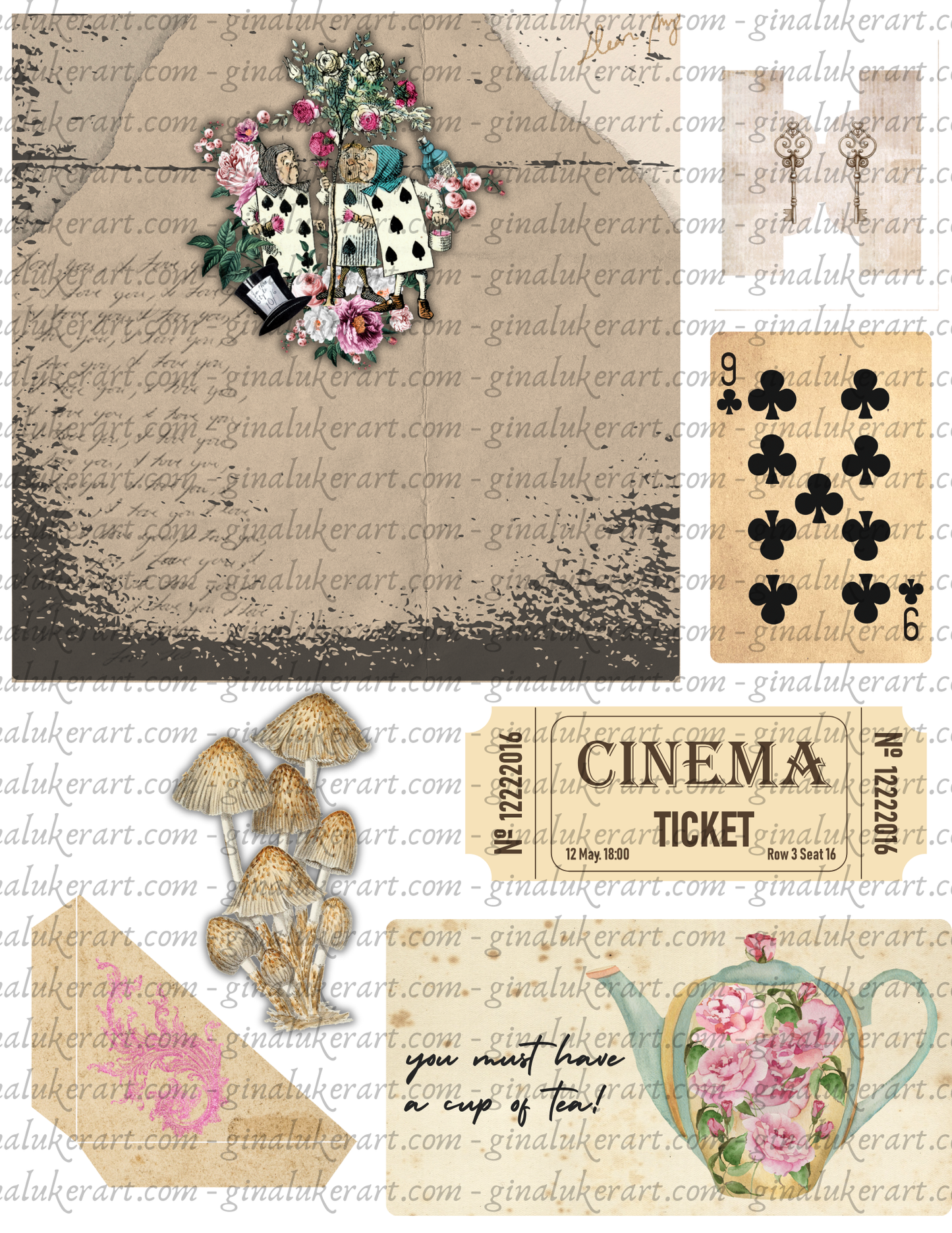 Curiouser & Curiouser: Inspired by Wonderland Bundle Set