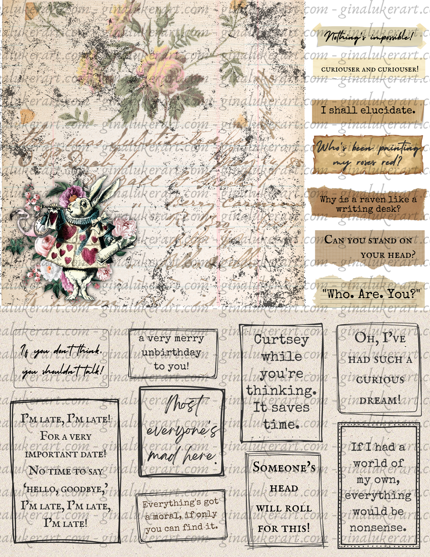 Curiouser & Curiouser: Inspired by Wonderland Bundle Set