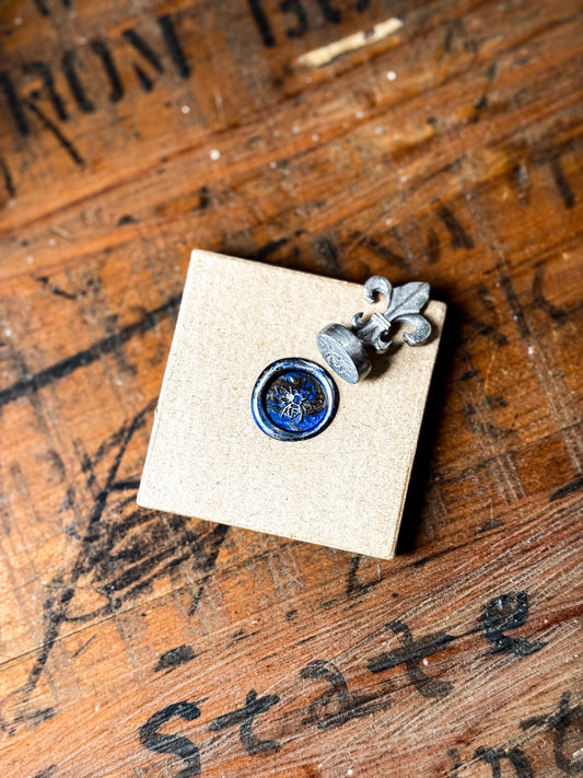 Bee Wand Wax Seal Stamp | 3/4" Metal Seal