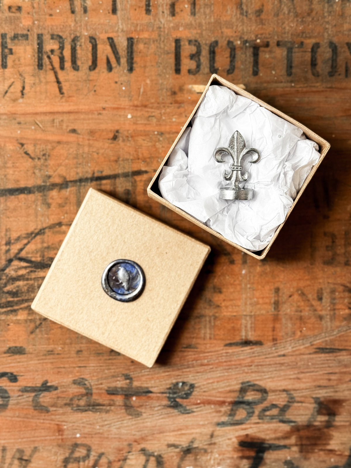 Bird Wand Wax Seal Stamp | 3/4" Metal Seal