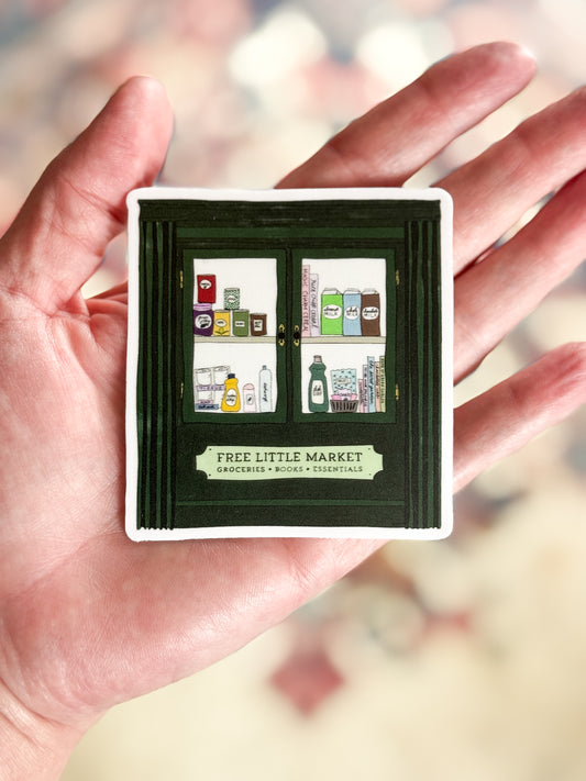Free Little Market Sticker