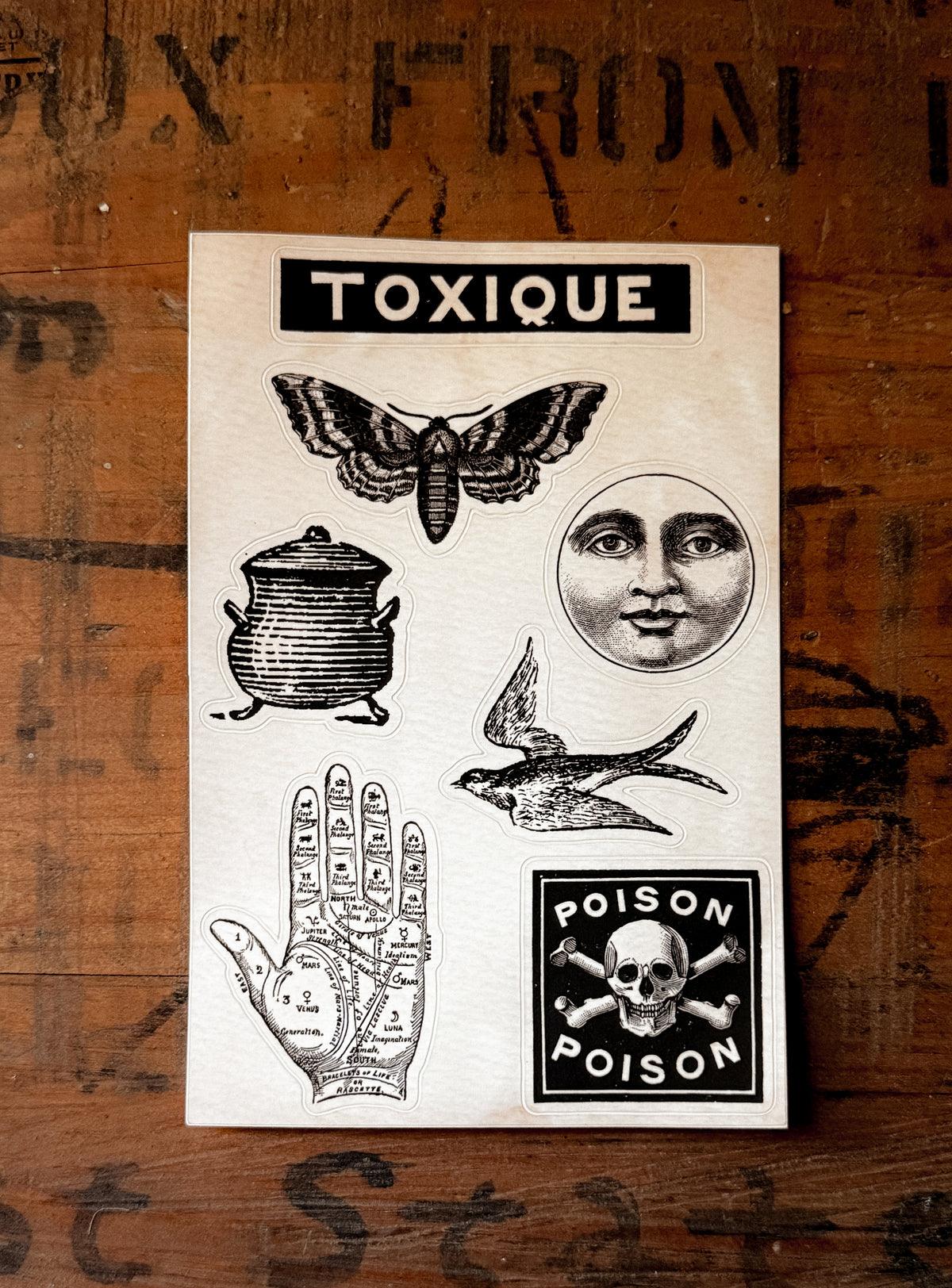 Toxique Sticker Sheet