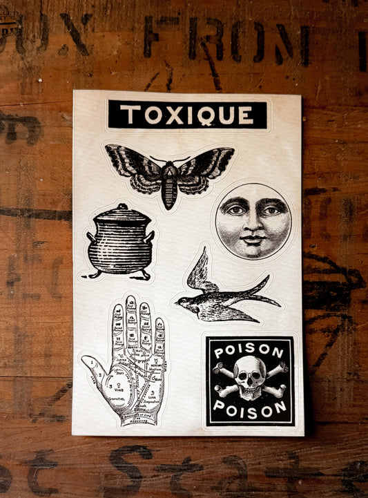 Toxique Sticker Sheet