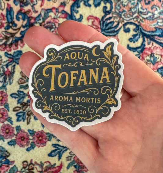 Aqua Tofana Sticker