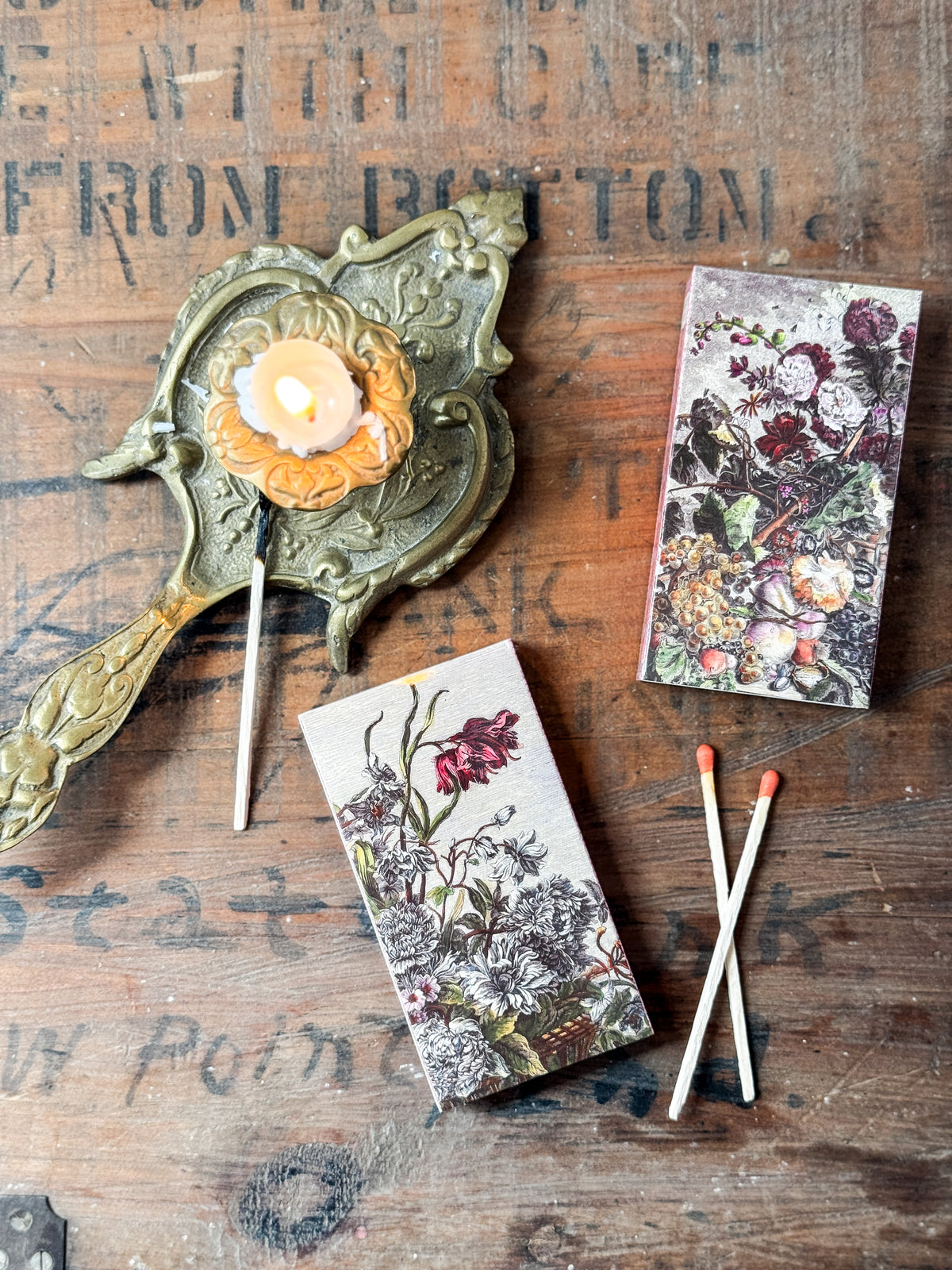 Romantica Botanica Long Matches | Box of 50